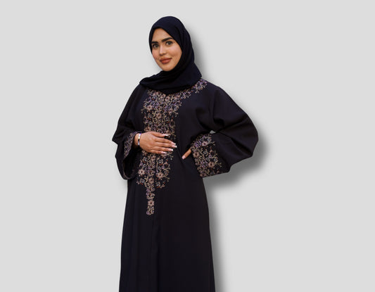 Bustan Modern Black Embroidery